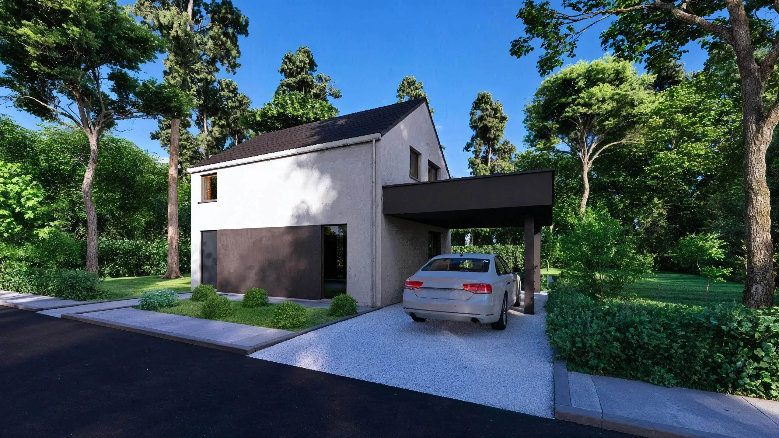 Modèle TC02 · façade